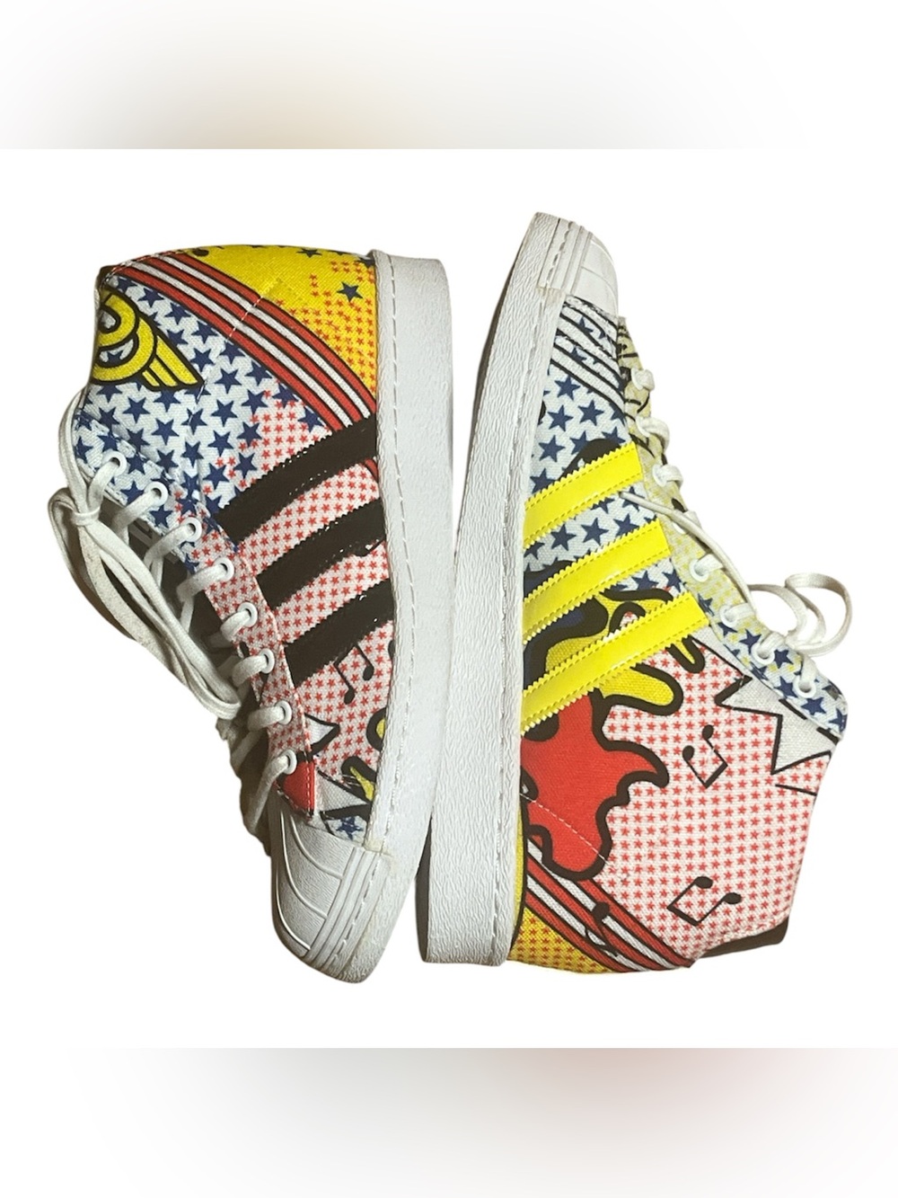 - Adidas Rita Ora x Superstar Up high tops
